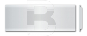 Plaque Givel 80 x 25 Alu