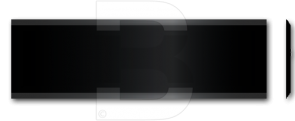 Plaque de Sonnette Sonnex 61 x 19 Alu noire matt